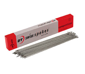 DT Swiss Competition Silver Spokes Box of 100 DT Swiss Competition Silver Spokes Box of 100